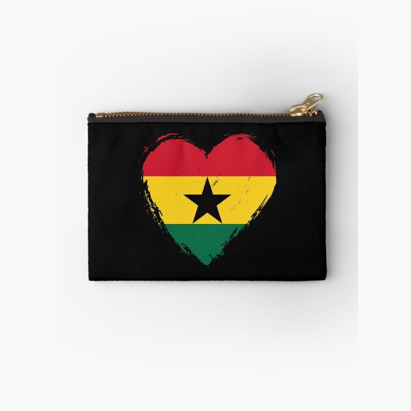 Item preview, Distressed Ghana Flag Heart GH designed and sold by shitpostee.