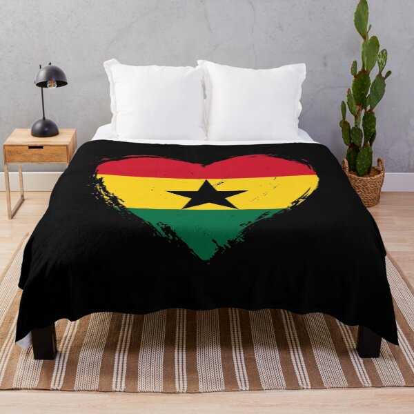 Item preview, Distressed Ghana Flag Heart GH designed and sold by shitpostee.