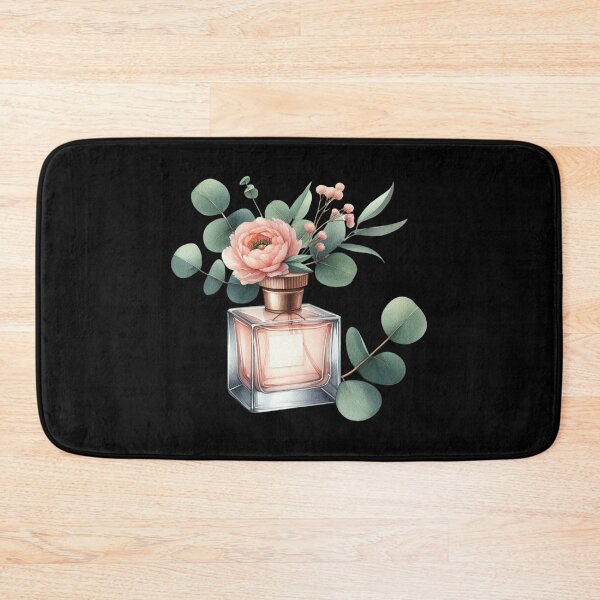 Item preview, Floral Decor in Perfume Bottle designed and sold by virdeiz.