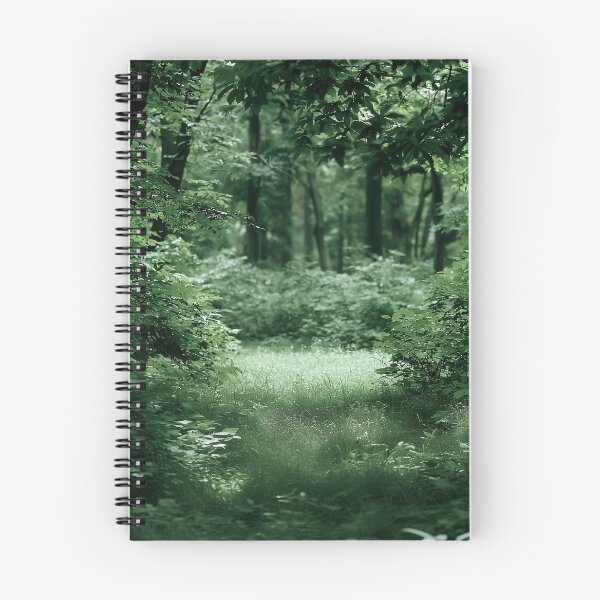 Item preview, Green Summer Forest Clearing Sunlit Woodland Path designed and sold by Yoruhara.