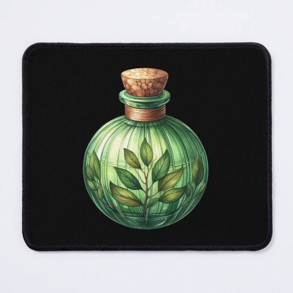 Item preview, Herbal Potion Bottle designed and sold by virdeiz.