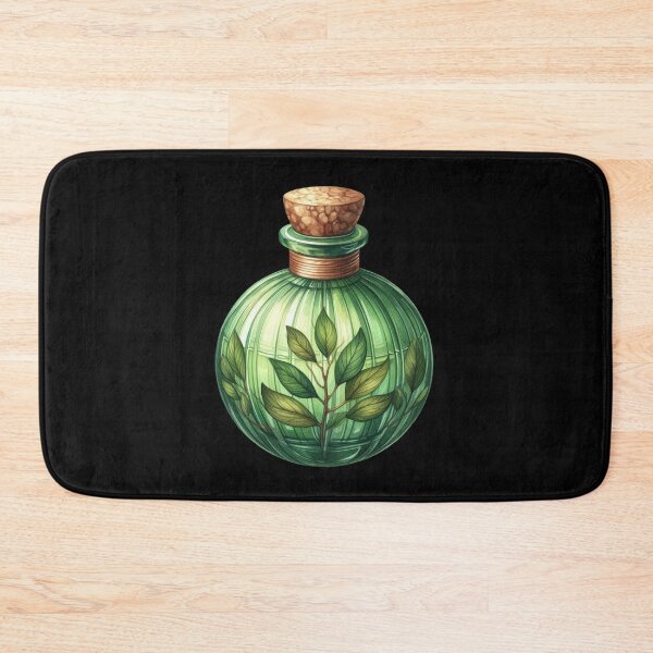 Item preview, Herbal Potion Bottle designed and sold by virdeiz.