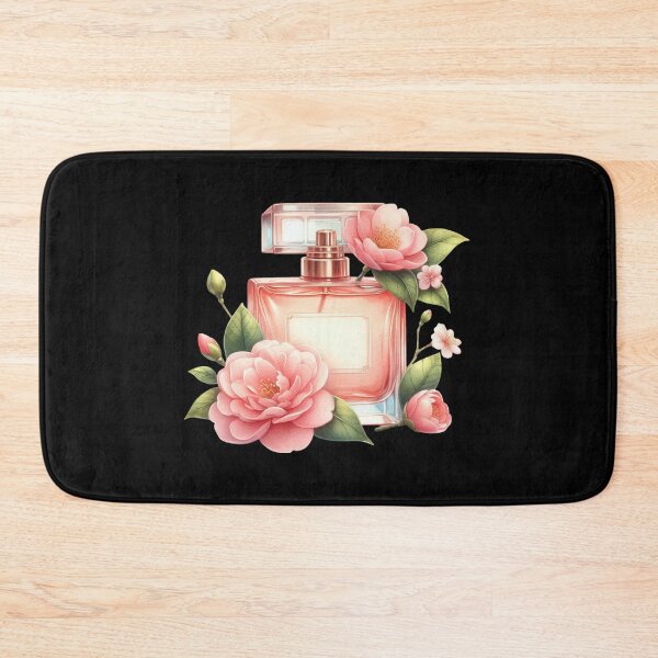 Item preview, Perfume Bottle with Blossoms designed and sold by virdeiz.