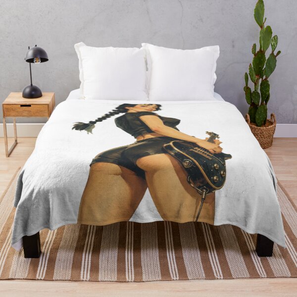 Item preview, Vintage Rockabilly Pin-Up Guitar Girl | Retro Rock Music designed and sold by Cosplayvintage.