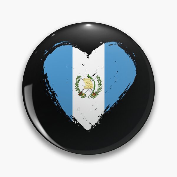 Item preview, Distressed Guatemala Flag Heart GT designed and sold by shitpostee.