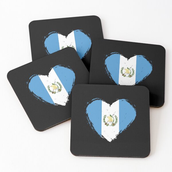 Item preview, Distressed Guatemala Flag Heart GT designed and sold by shitpostee.