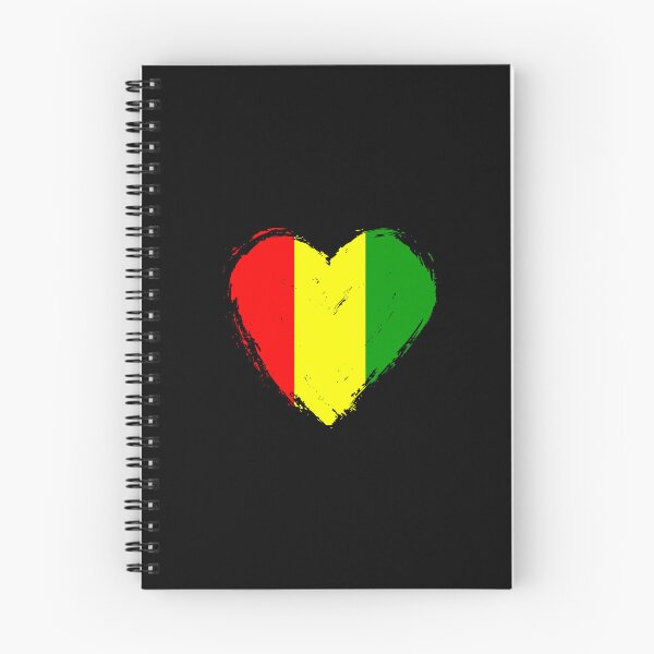 Item preview, Distressed Guinea Flag Heart GN designed and sold by shitpostee.