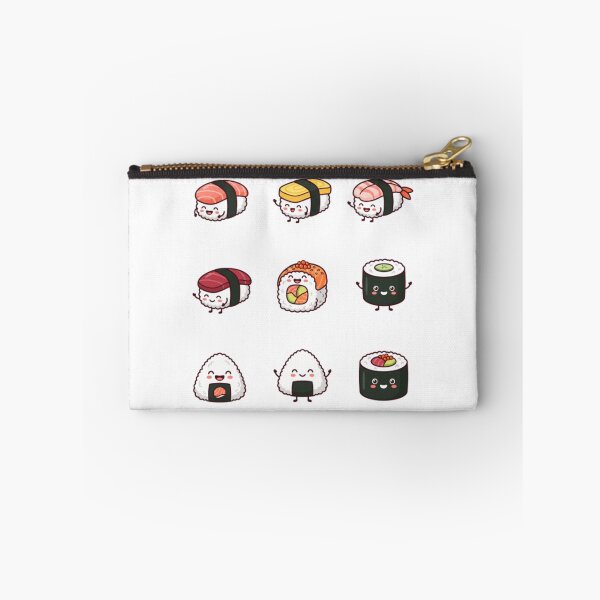 Item preview, Cute Kawaii Sushi Friends Japanese Food Chibi Sticker Pack designed and sold by mood-draftsman.