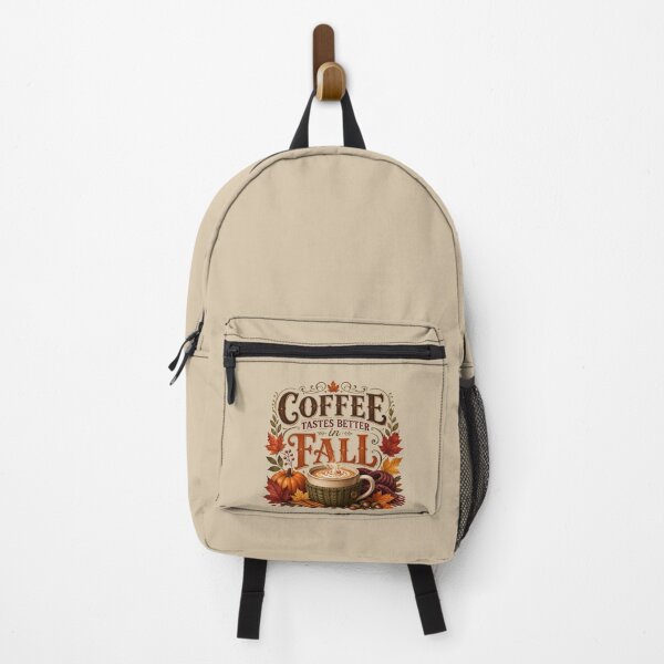 Item preview, Coffee Tastes Better in Fall – Cozy Autumn Coffee Lover Design designed and sold by astersgraphics.