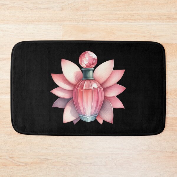 Item preview, Elegant Perfume Bottle with Petals designed and sold by virdeiz.