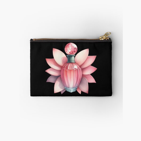 Item preview, Elegant Perfume Bottle with Petals designed and sold by virdeiz.