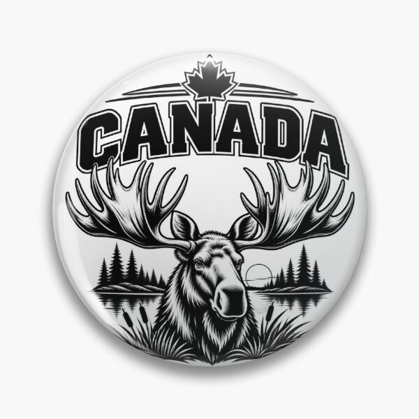 Item preview, Canada Moose – Canadian Wilderness & Wildlife designed and sold by S Collection.