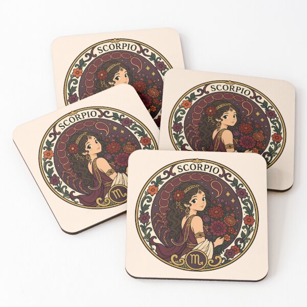 Item preview, Zodiac Sign Scorpio - The Scorpion designed and sold by FloreDreamStudio.