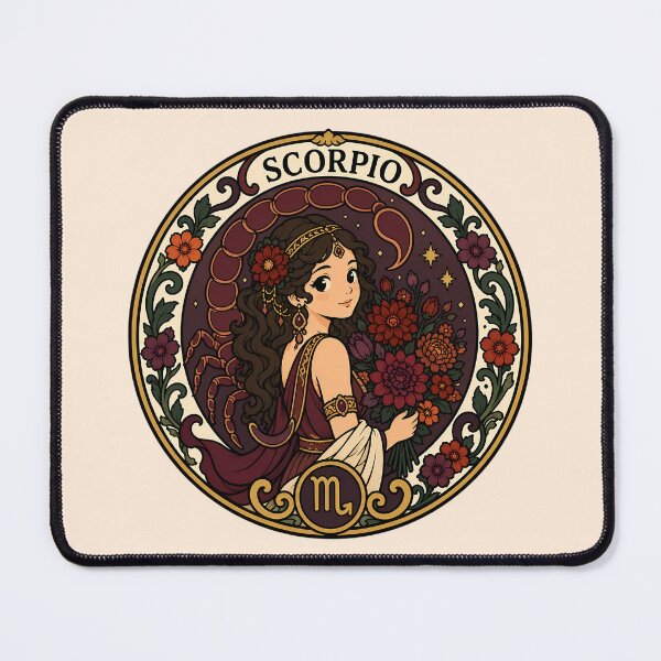 Item preview, Zodiac Sign Scorpio - The Scorpion designed and sold by FloreDreamStudio.