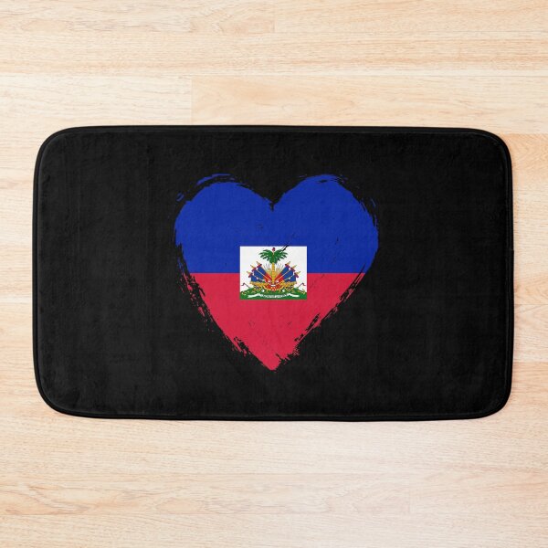 Item preview, Distressed Haiti Flag Heart HT designed and sold by shitpostee.