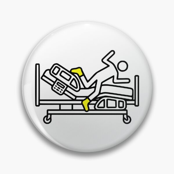 Item preview, Fall Risk Patient Nurse Humor designed and sold by After Shift Wear.