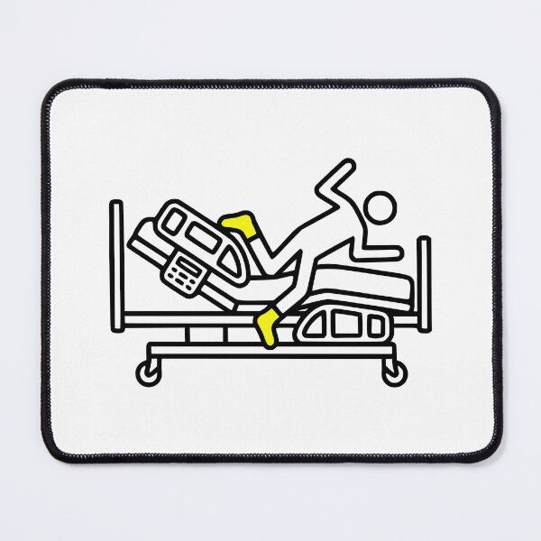 Item preview, Fall Risk Patient Nurse Humor designed and sold by After Shift Wear.