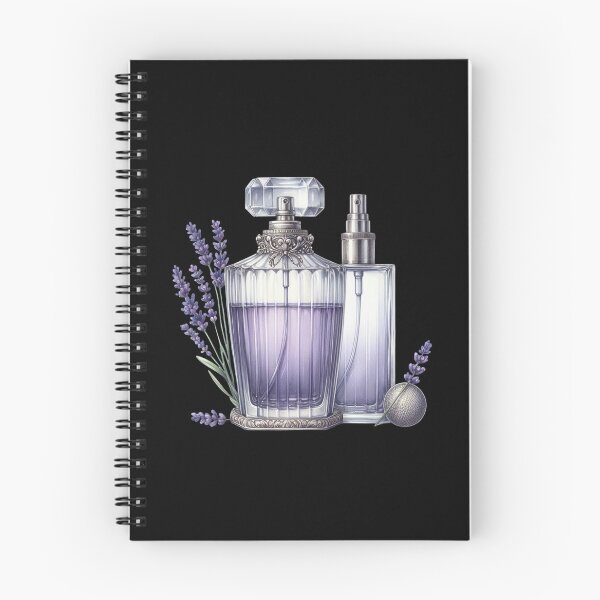 Item preview, Elegant Lavender Perfume Bottles designed and sold by virdeiz.