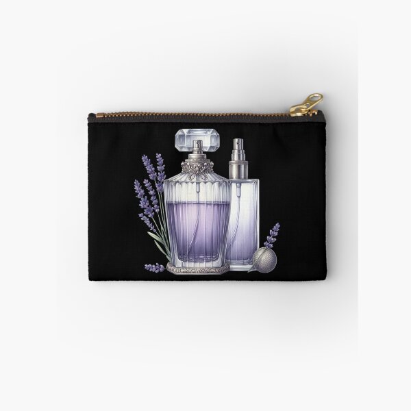 Item preview, Elegant Lavender Perfume Bottles designed and sold by virdeiz.