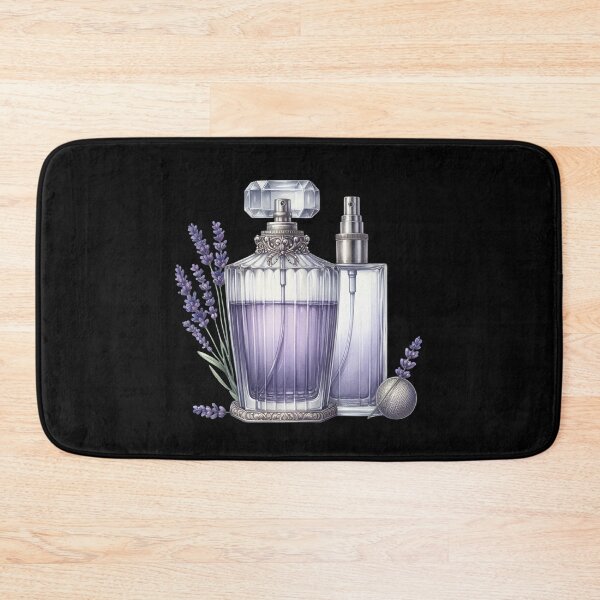 Item preview, Elegant Lavender Perfume Bottles designed and sold by virdeiz.