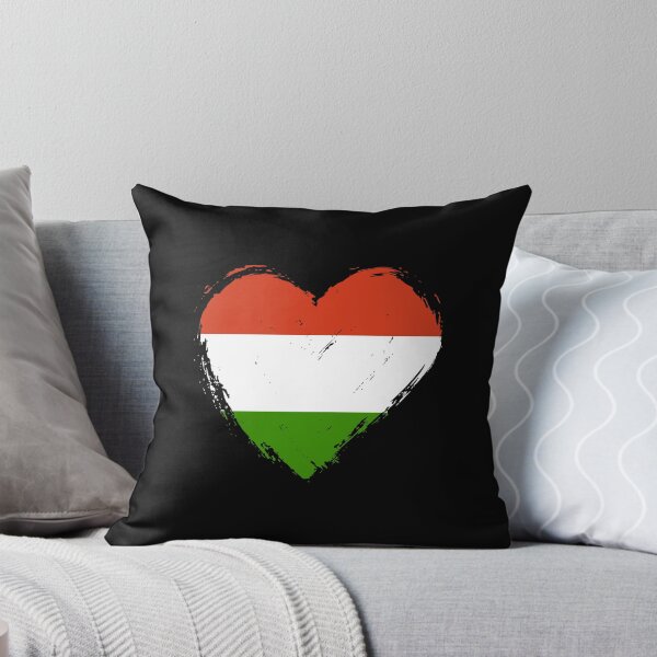 Item preview, Distressed Hungary Flag Heart HU designed and sold by shitpostee.
