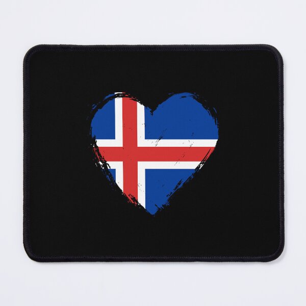 Item preview, Distressed Iceland Flag Heart IS designed and sold by shitpostee.