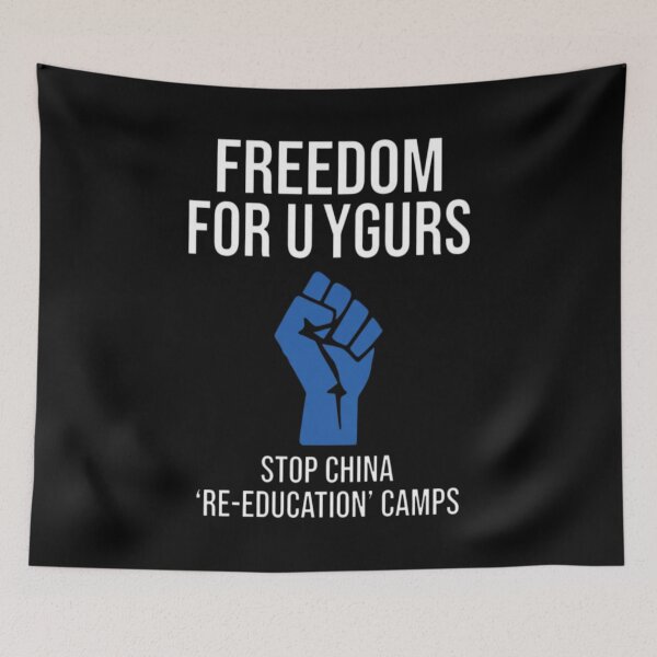 Item preview, free uyghur / freedom for uyghurs designed and sold by vasilestuardk.