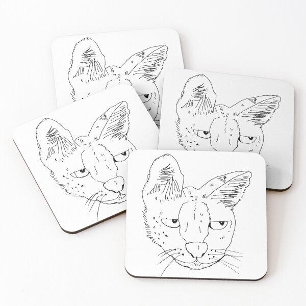 Item preview, Annoyed Cat designed and sold by DewQuack.