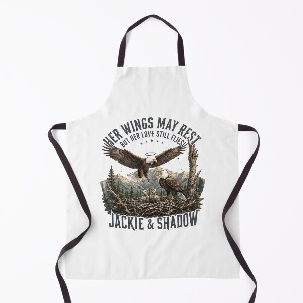 Item preview, Jackie Shadow Bald Eagle Family Memorial Tribute designed and sold by hemagamo.