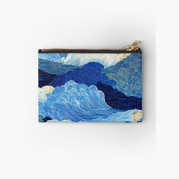 Item preview, Japanese Great Waves, Blue Ocean, And White Foam designed and sold by DEC02.