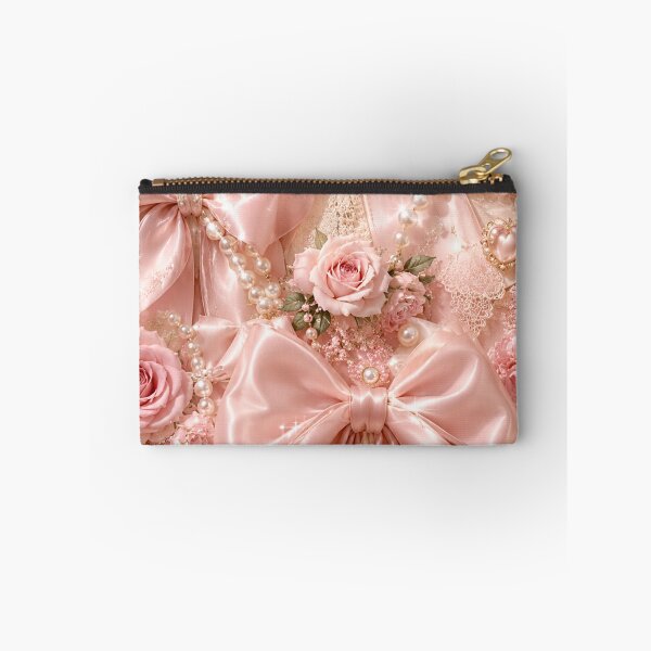 Item preview, Pink Pearl Coquette Bows designed and sold by Gold&pixels.