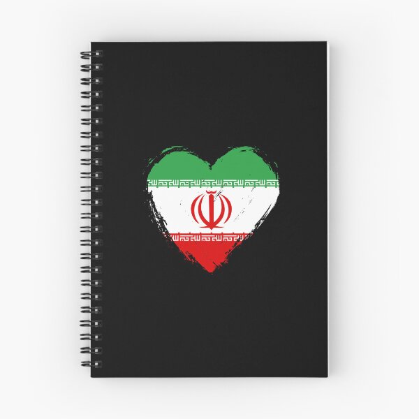Item preview, Distressed Iran Flag Heart IR designed and sold by shitpostee.