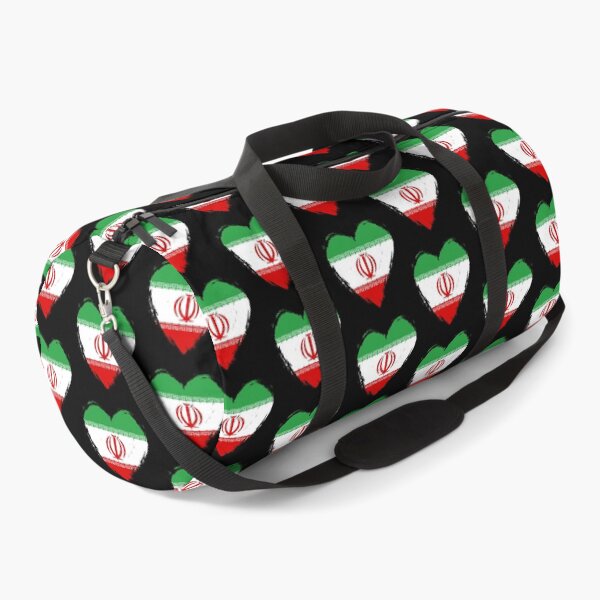 Item preview, Distressed Iran Flag Heart IR designed and sold by shitpostee.