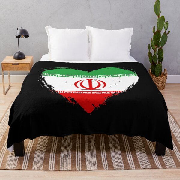 Item preview, Distressed Iran Flag Heart IR designed and sold by shitpostee.