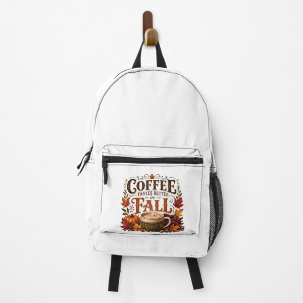 Item preview, Coffee Tastes Better in Fall – Cozy Autumn Coffee Lover Design designed and sold by astersgraphics.