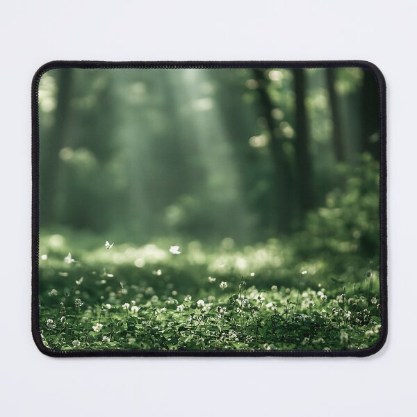 Item preview, Misty Green Forest Floor Wildflowers in Morning Light designed and sold by Yoruhara.