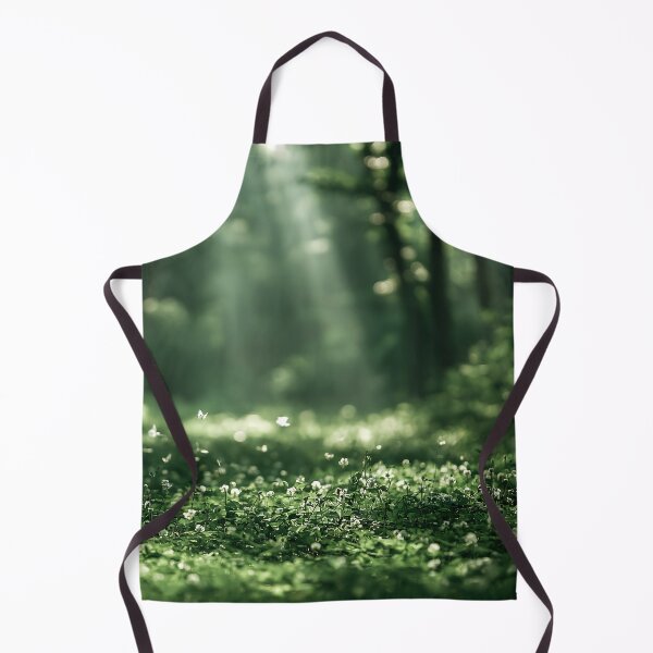 Item preview, Misty Green Forest Floor Wildflowers in Morning Light designed and sold by Nine Lives Studio.