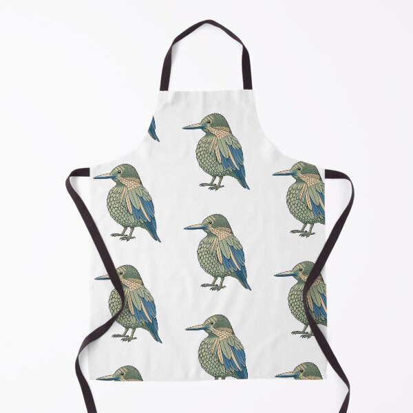 Item preview, Serene Kingfisher Pastel Nature designed and sold by ferniesee.