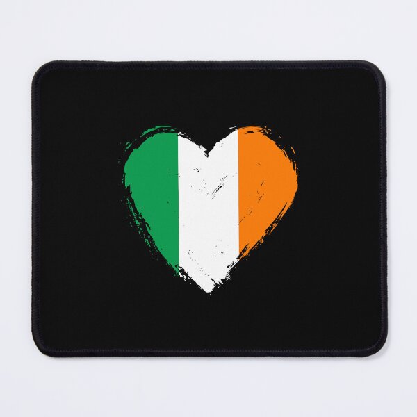 Item preview, Distressed Ireland Flag Heart IE designed and sold by shitpostee.