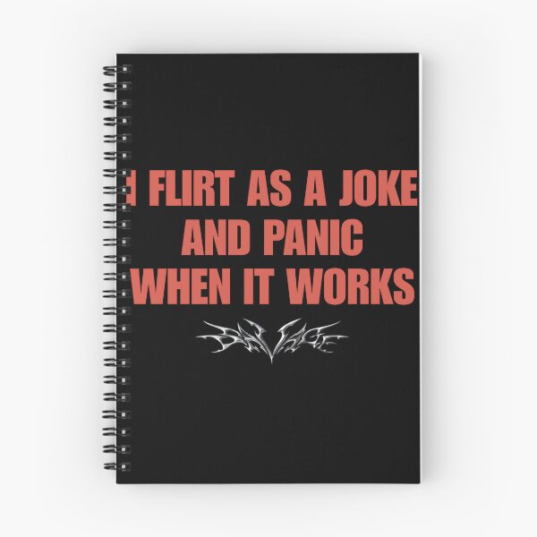Item preview, I Flirt As a Joke and panic when it works - Funny Flirting Humor designed and sold by SidTastic .