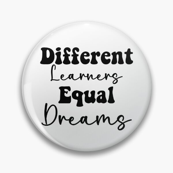 Item preview, Different Learners, Equal Dreams, Teacher designed and sold by CloudyPress.