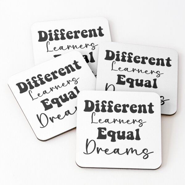 Item preview, Different Learners, Equal Dreams, Teacher designed and sold by CloudyPress.