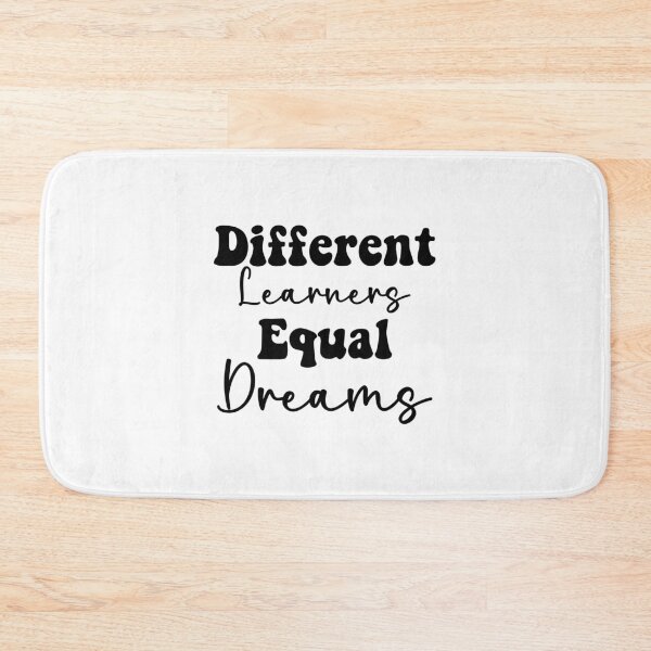 Item preview, Different Learners, Equal Dreams, Teacher designed and sold by CloudyPress.