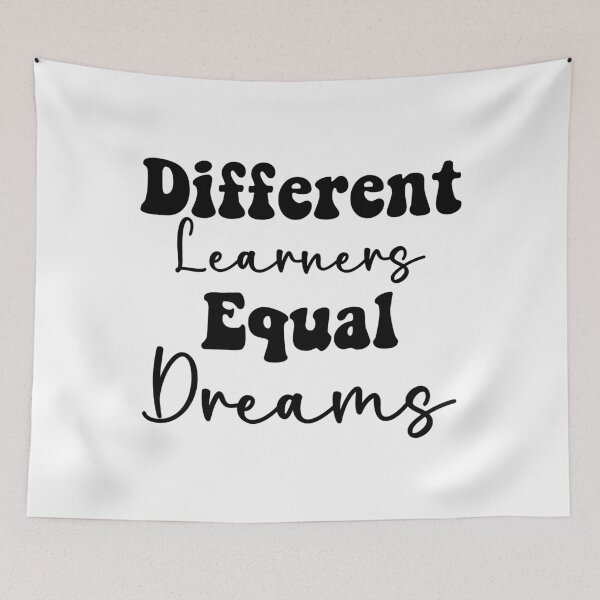 Item preview, Different Learners, Equal Dreams, Teacher designed and sold by CloudyPress.