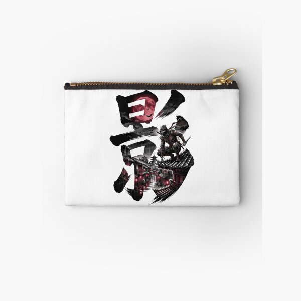 Item preview, Shadow Ninja Kanji Japanese Shinobi Assassin Blood Moon Aesthetic designed and sold by mood-draftsman.