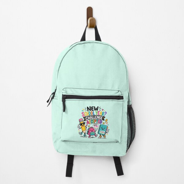Item preview, School Year Challenge Accepted Colorful Back to School Fun designed and sold by GusiaTreasures.