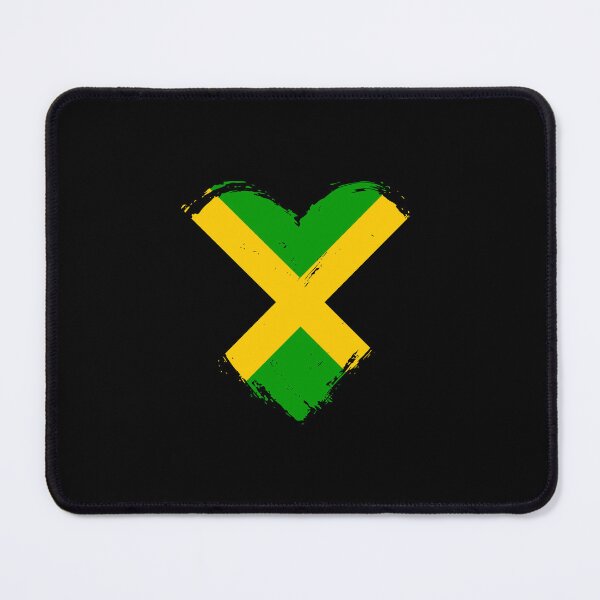 Item preview, Distressed Jamaica Flag Heart JM designed and sold by shitpostee.