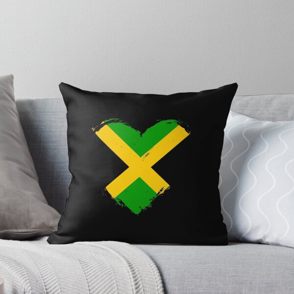Item preview, Distressed Jamaica Flag Heart JM designed and sold by shitpostee.
