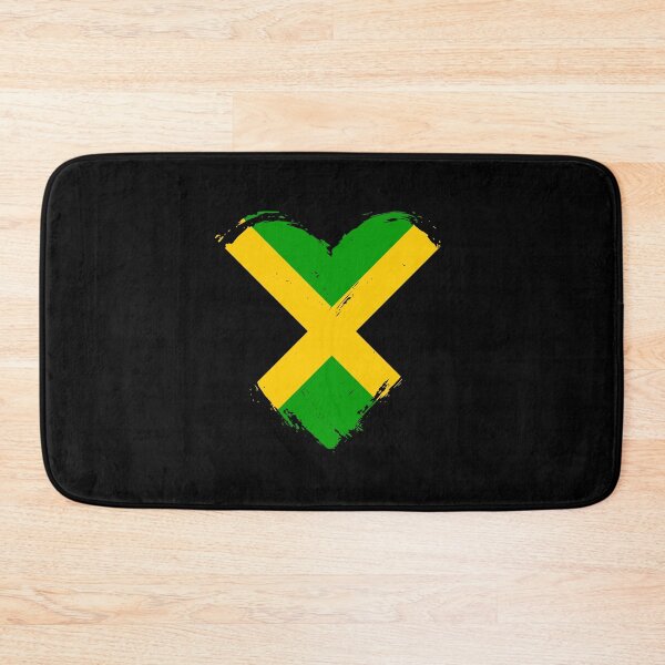 Item preview, Distressed Jamaica Flag Heart JM designed and sold by shitpostee.