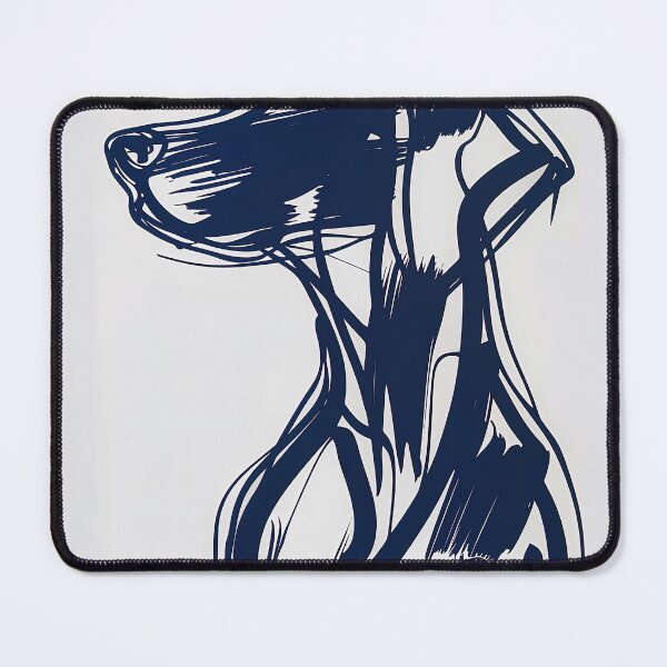 Item preview, Copy of Dallas, Texas, USA - Blue Abstract Art designed and sold by shadow-bloom.